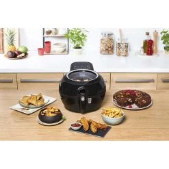 SEB Friteuse électrique Sans Huile De 1,2KG Pour 6 Personnes 1350W Noir