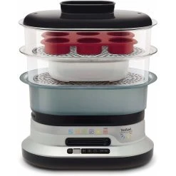 SEB Cuiseur Vapeur électrique De 10L 900W Gris Noir