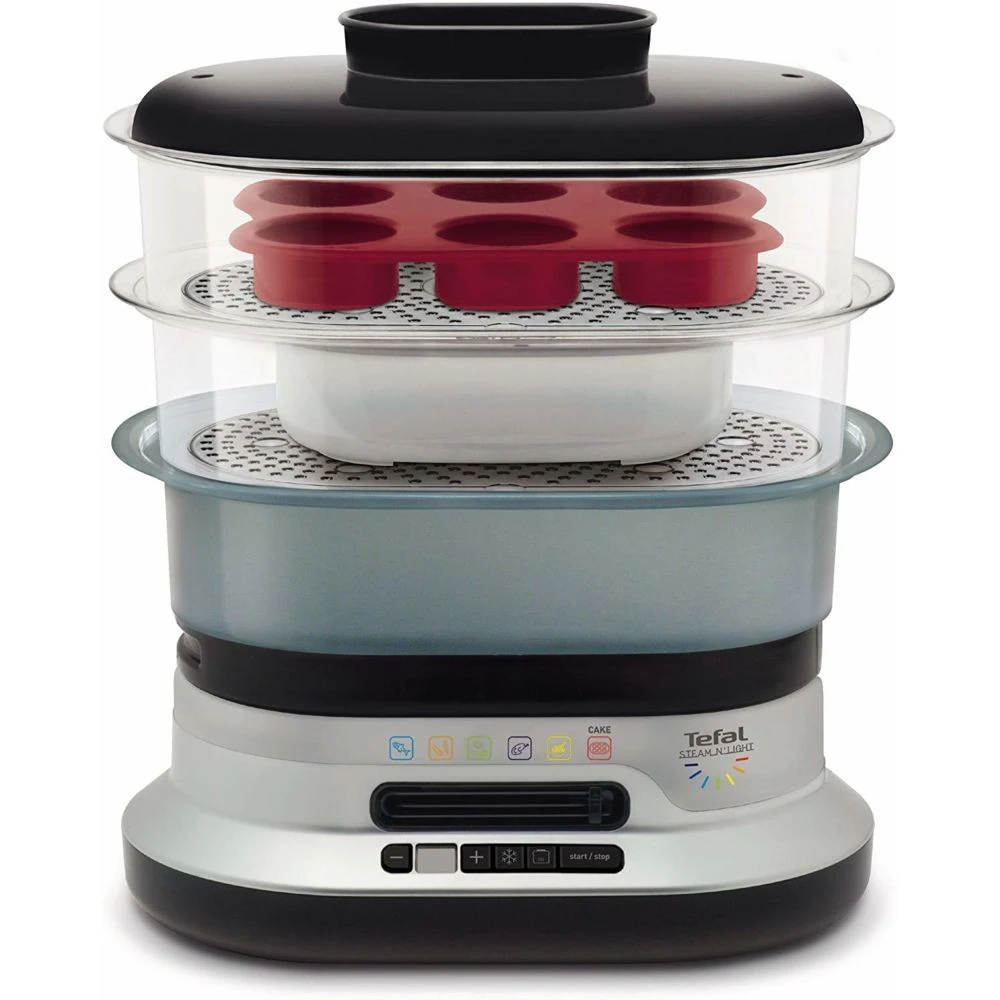 SEB Cuiseur Vapeur électrique De 10L 900W Gris Noir