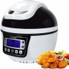 Syntrox-germany Friteuse à Air Chaud Turbo Avec écran LED 10L Max. 250 ° Noir