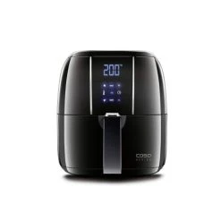 Caso AF 200 Friteuse Arrêt Automatique 2.5L 1400W Acier Inoxydable Noir