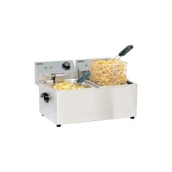 Friteuse électrique 2x4l 4000w - Cfe42 - CASSELIN