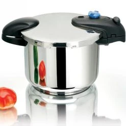 KITCHEN MOVE - ASO24-BL - Cocotte Minute A Baionnette 8L - Cuve INOX -...