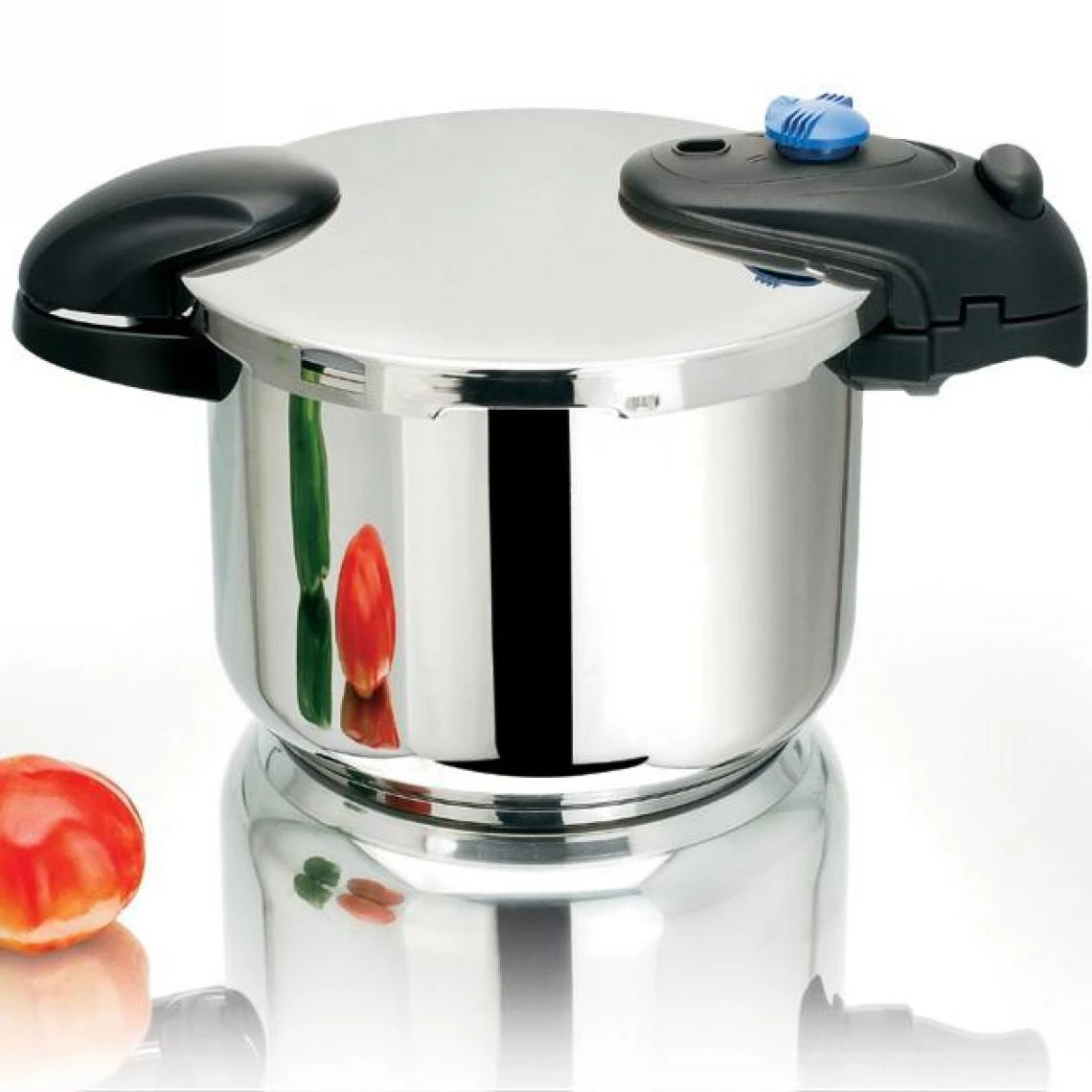 KITCHEN MOVE - ASO24-BL - Cocotte Minute A Baionnette 8L - Cuve INOX -...