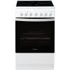 Cuisinière Vitrocéramique Électrique 61L INDESIT 50cm, IS5V4PHW/E