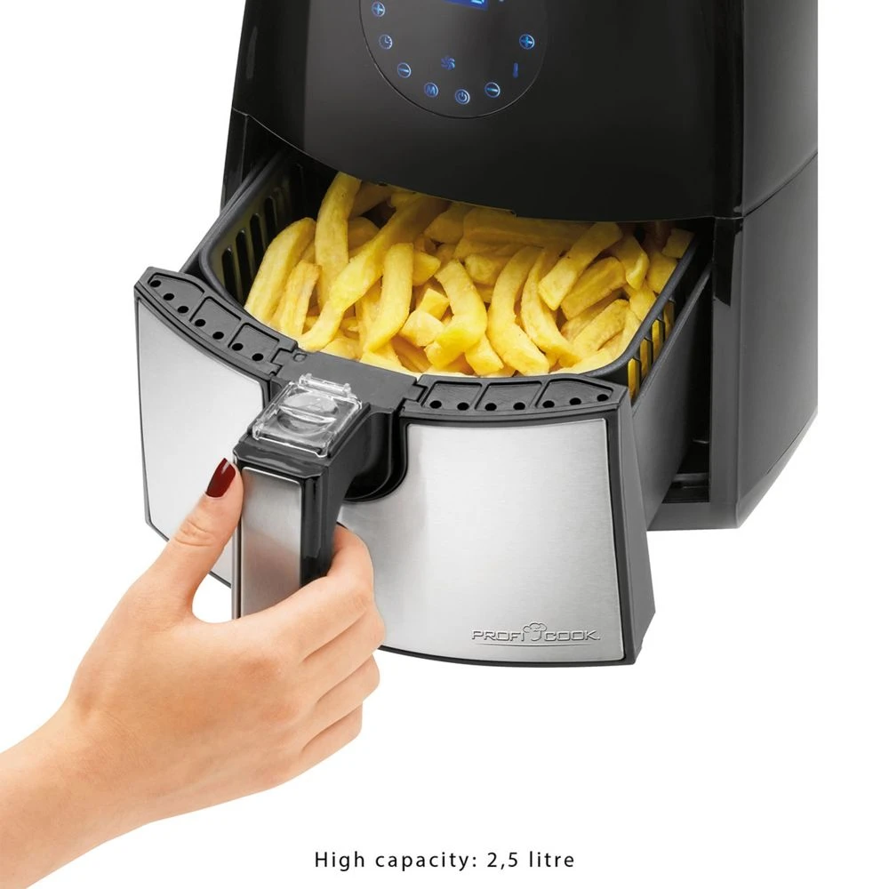 Friteuse Sans Huile Capacité 2,5 Litres 1500W Proficook FR 1147 H – Image 3
