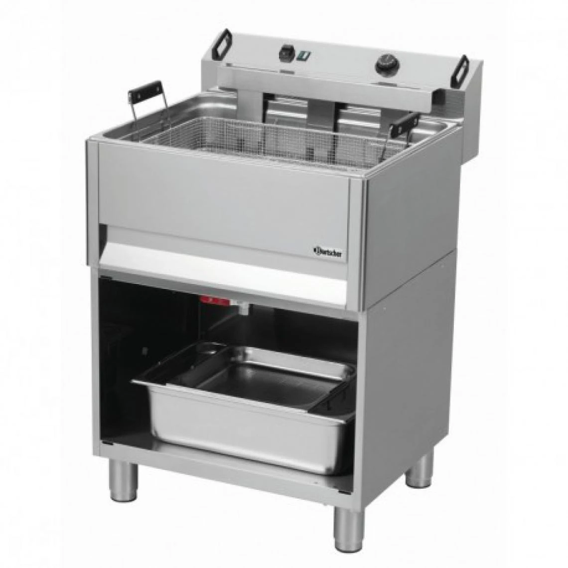 Friteuse Ă Beignets 30 Litres - Soubassement Ouvert - Bartscher - 650