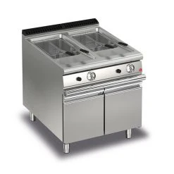 Friteuse à Gaz Sur Meuble - 2 X 15 L - P 700 - 26 KW - Baron - X700x...