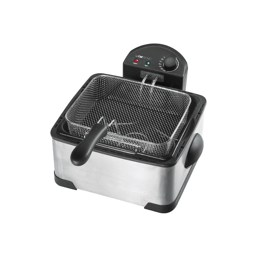 Friteuse Acier 2 Paniers Clatronic - FR3195 – Image 3
