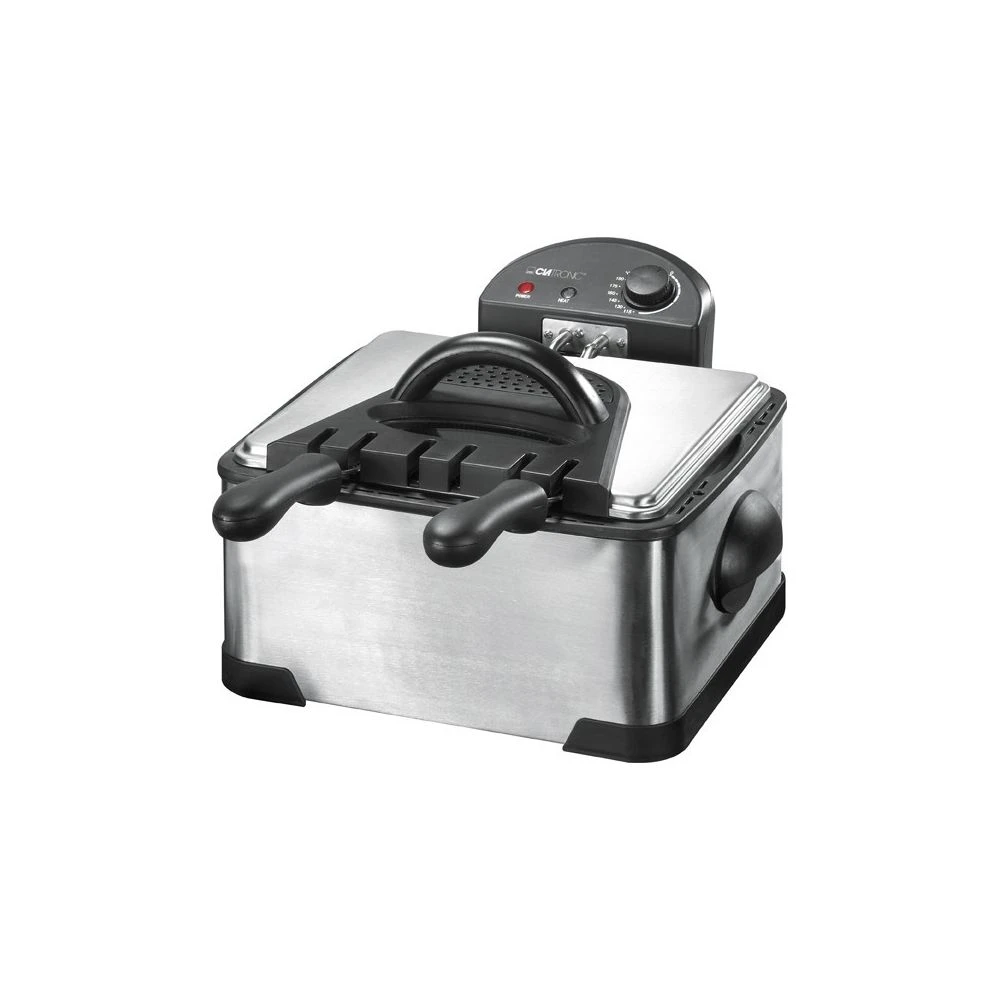Friteuse Acier 2 Paniers Clatronic - FR3195