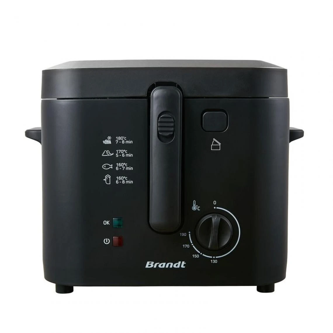 Friteuse BRANDT FRI25X2 1kg Noir