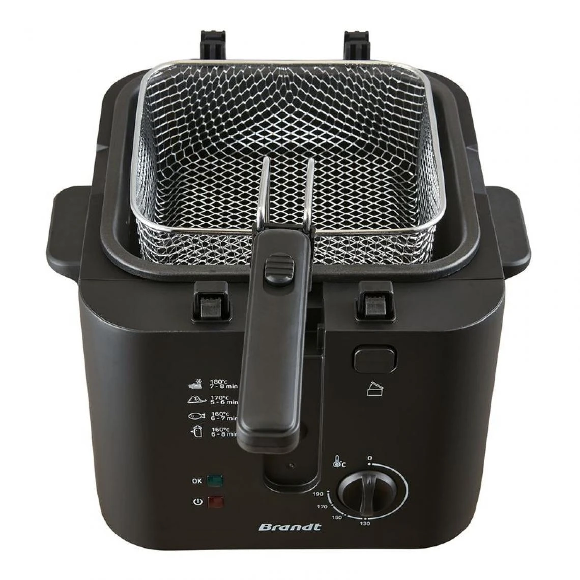Friteuse BRANDT FRI25X2 1kg Noir – Image 4