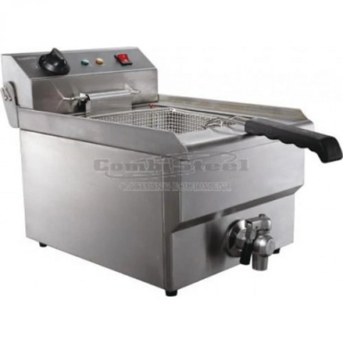 Combisteel Friteuse Electrique 10 Litres Avec Robinet De Vidange - 5 KW - Combist...