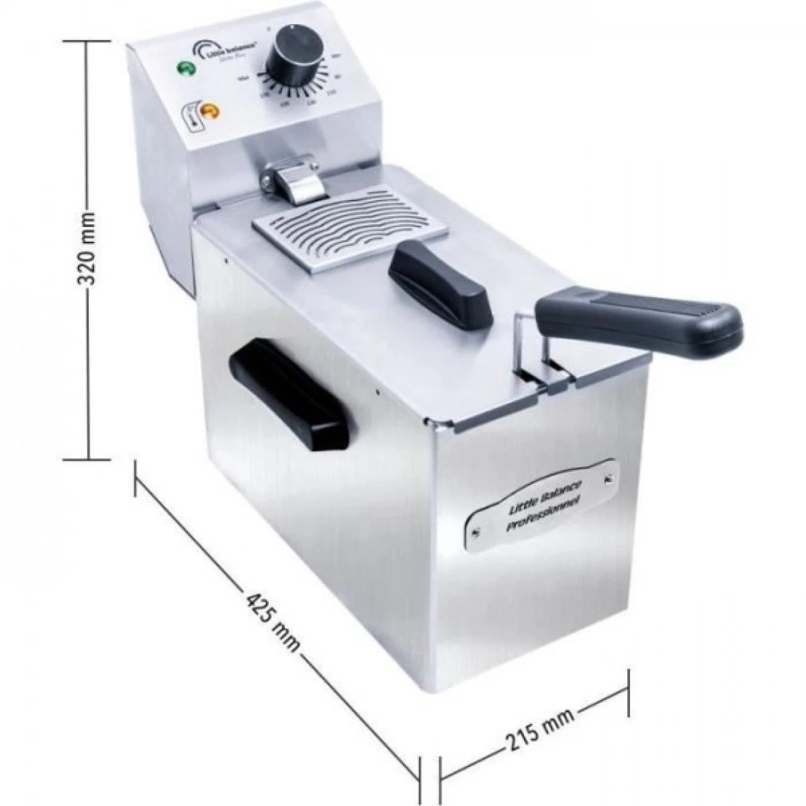 Friteuse Electrique LITTLE BALANCE 8481 My George Pro, Semi-professio... – Image 2