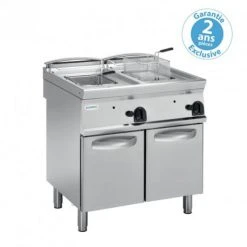 Materiel Chr Pro Friteuse Gaz Avec Tuyères Traversant La Cuve - 2 X 13 Litres - Gamme ...