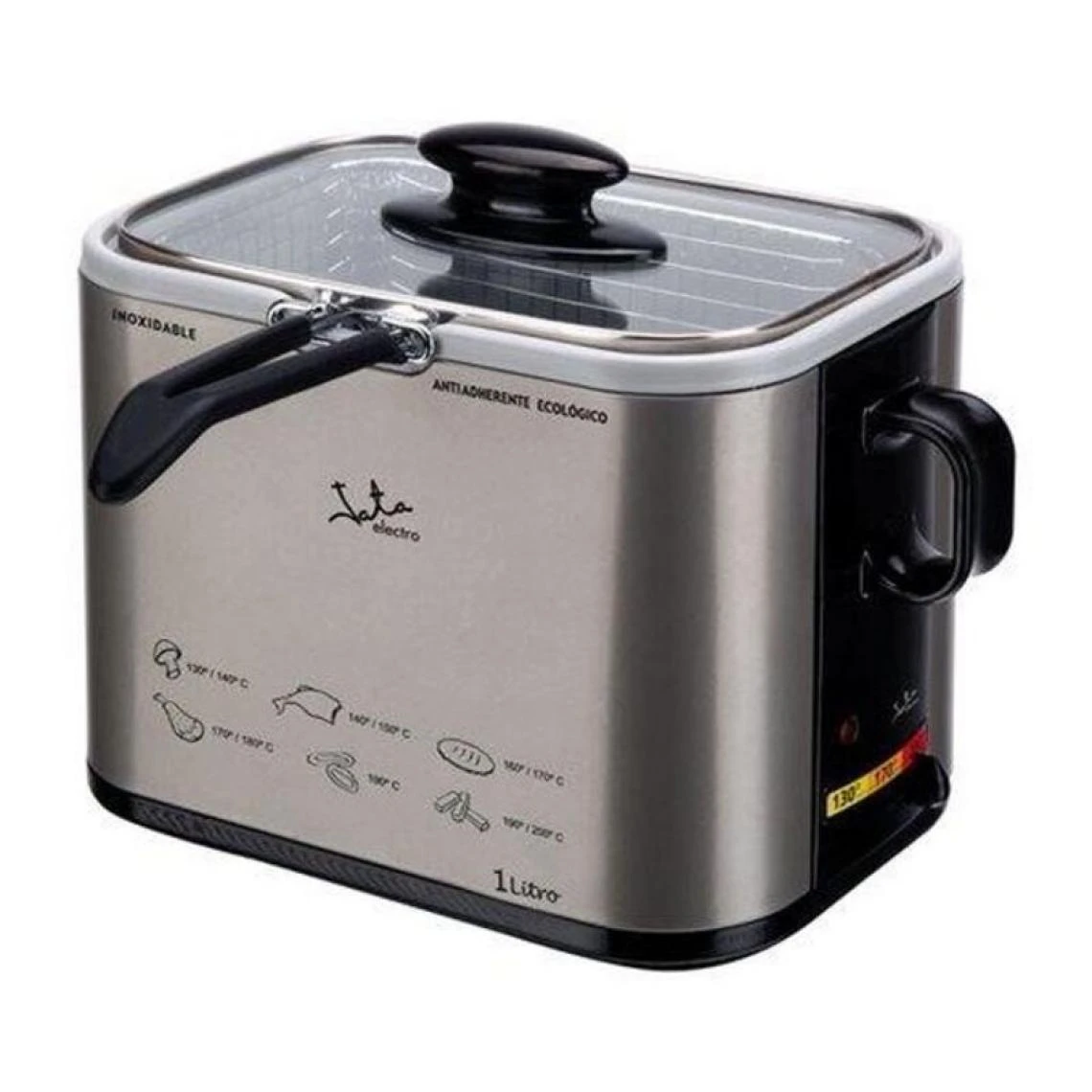 Friteuse JATA FR326E 1000W 1 L (28 X 15 X 18 Cm)