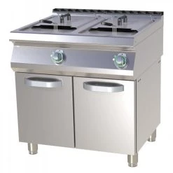 Materiel Chr Pro Friteuse Électrique Sur Placard Fermé - 2 X 13 Litres -