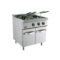 Materiel Chr Pro Friteuse Électrique Sur Soubassement Fermé, 2X 18 Litres - Virtus - ...