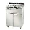 Combisteel Friteuse Professionnelle électrique - 2 X 9 Litres - 2x 3,3 KW - Comb...