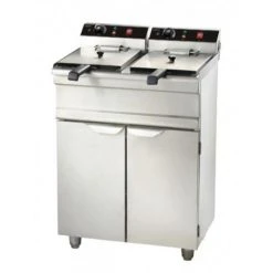 Combisteel Friteuse Professionnelle électrique - 2 X 9 Litres - 2x 3,3 KW - Comb...