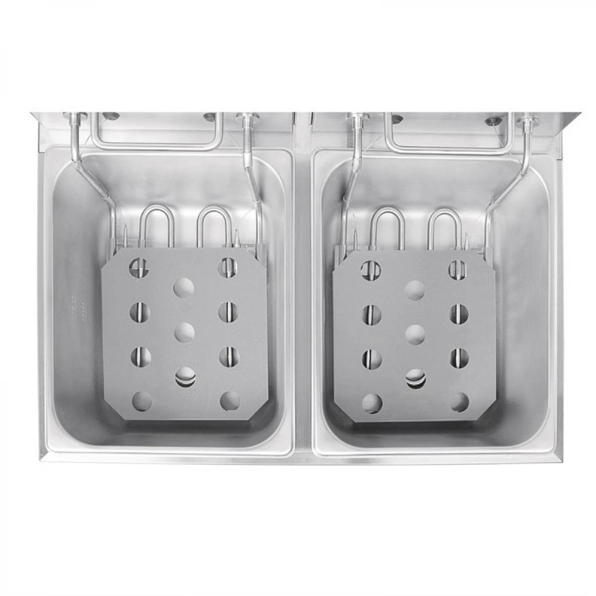 Buffalo Friteuse Professionnelle Electrique à Poser - 2 X 5 L - 2 X 2,8 KW -... – Image 2