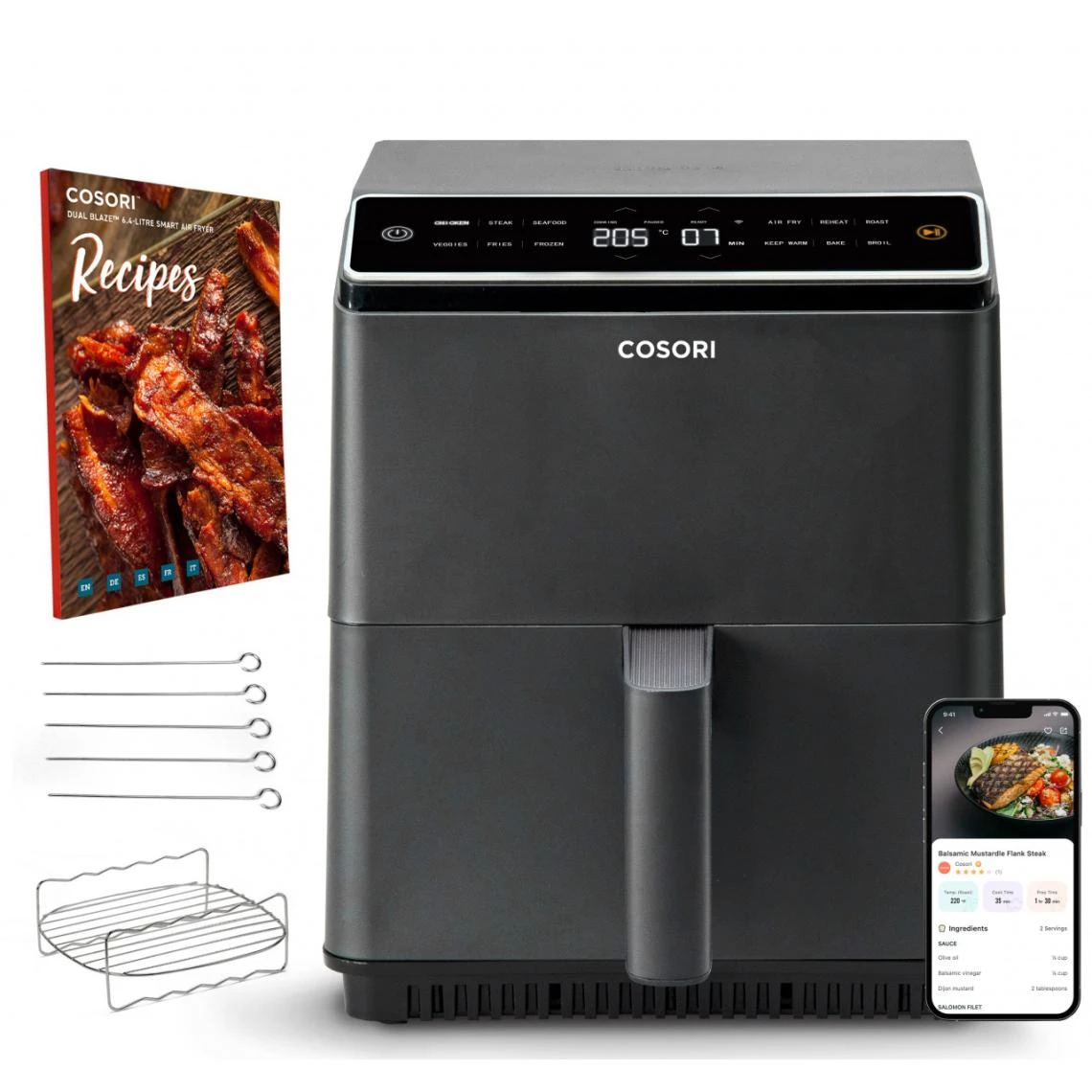 Friteuse Sans Huile COSORI Dual Blaze - Noir – Image 2