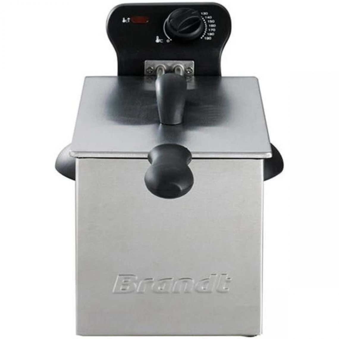 FRITEUSE SEMI PRO 2000W 3L 1KG TH° DEMONTABLE INOX BRANDT - FRI2000