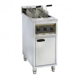 Friteuse Sur Coffre électrique - 2 X 10 Litres - 12 KW - Furnotel -