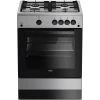 Cuisinière Gaz 66l 4 Feux Inox - Fsg62010fx - BEKO