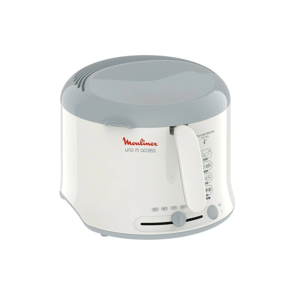 Moulinex Friteuse Uno M Access - AF121110 - Blanc/Gris – Image 2