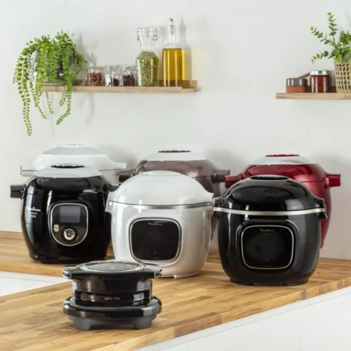 SEB Multicuiseur - Robot Cuiseur MOULINEX EZ150800 Extra Crisp, Couvercle ... – Image 5