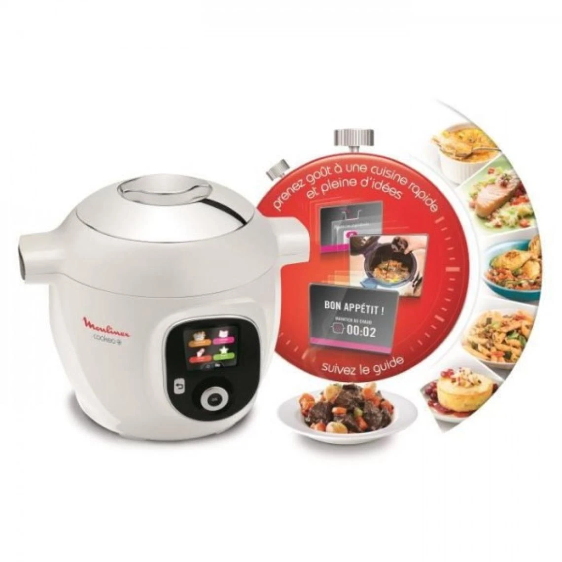 Multicuiseur - Robot Cuiseur MOULINEX YY4405FB Cookeo+ Intelligent, ... – Image 2