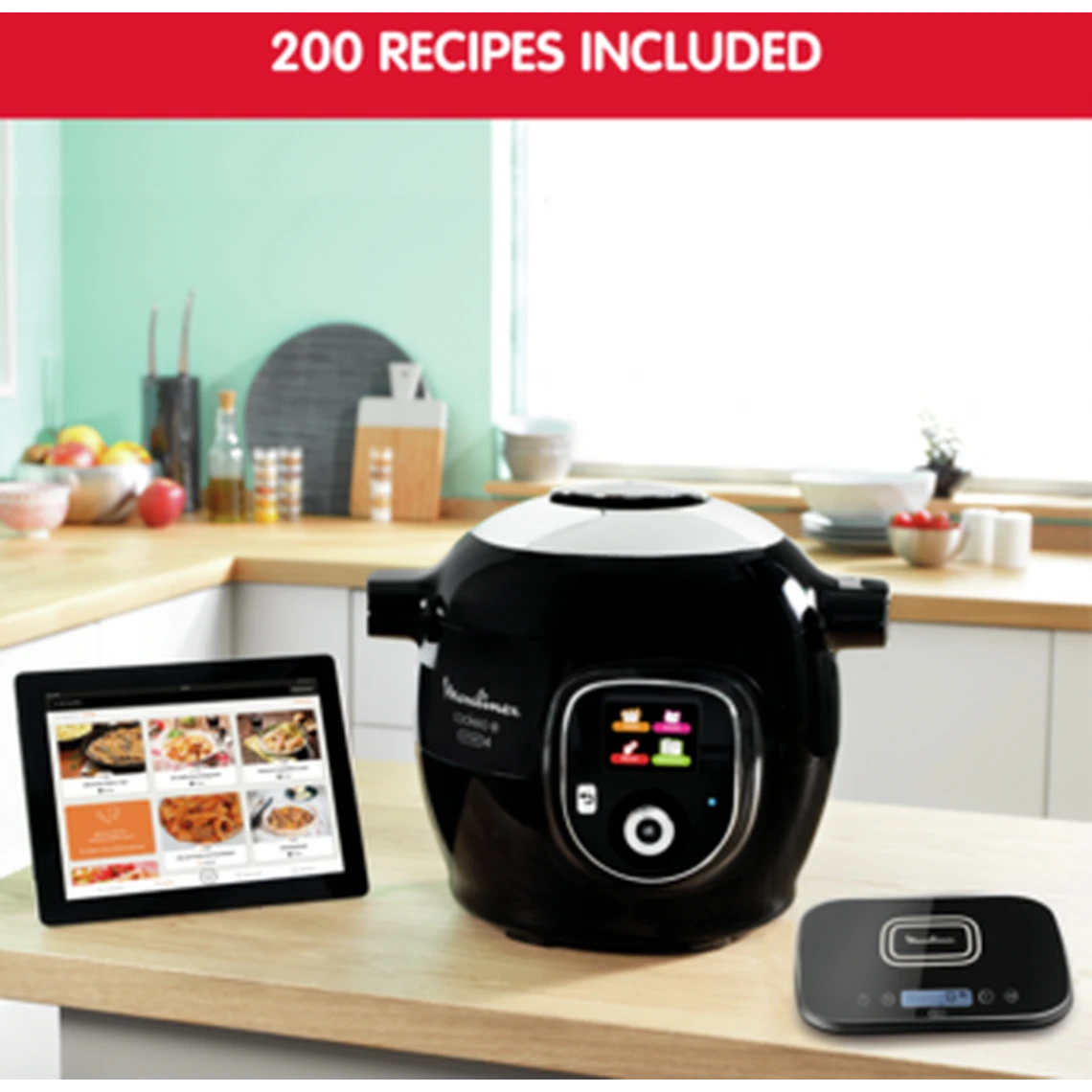 Moulinex Multicuiseur COOKEO+ CONNECT CE858900 + COOKEO EXTRA CRISP EZ150800 – Image 5