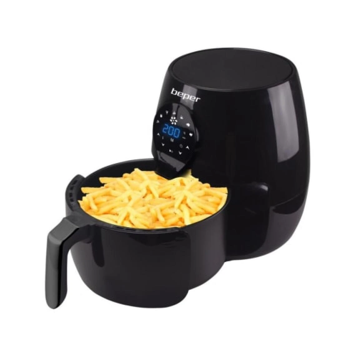 Beper P101FRI050 Friteuse 1450W 220V 5L 7 Programmes Panneau Tactile Noir – Image 4