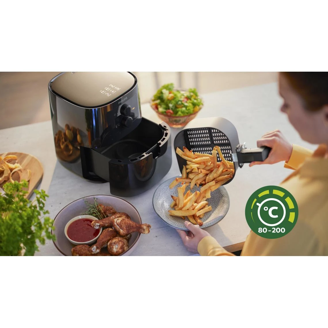 Philips Essential HD9200/90 Fryer – Image 3