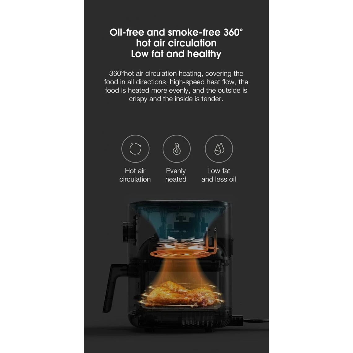 Universal Une Friteuse à L'air, Un Four, Une Friteuse électrique, Pas D'huile.... – Image 5